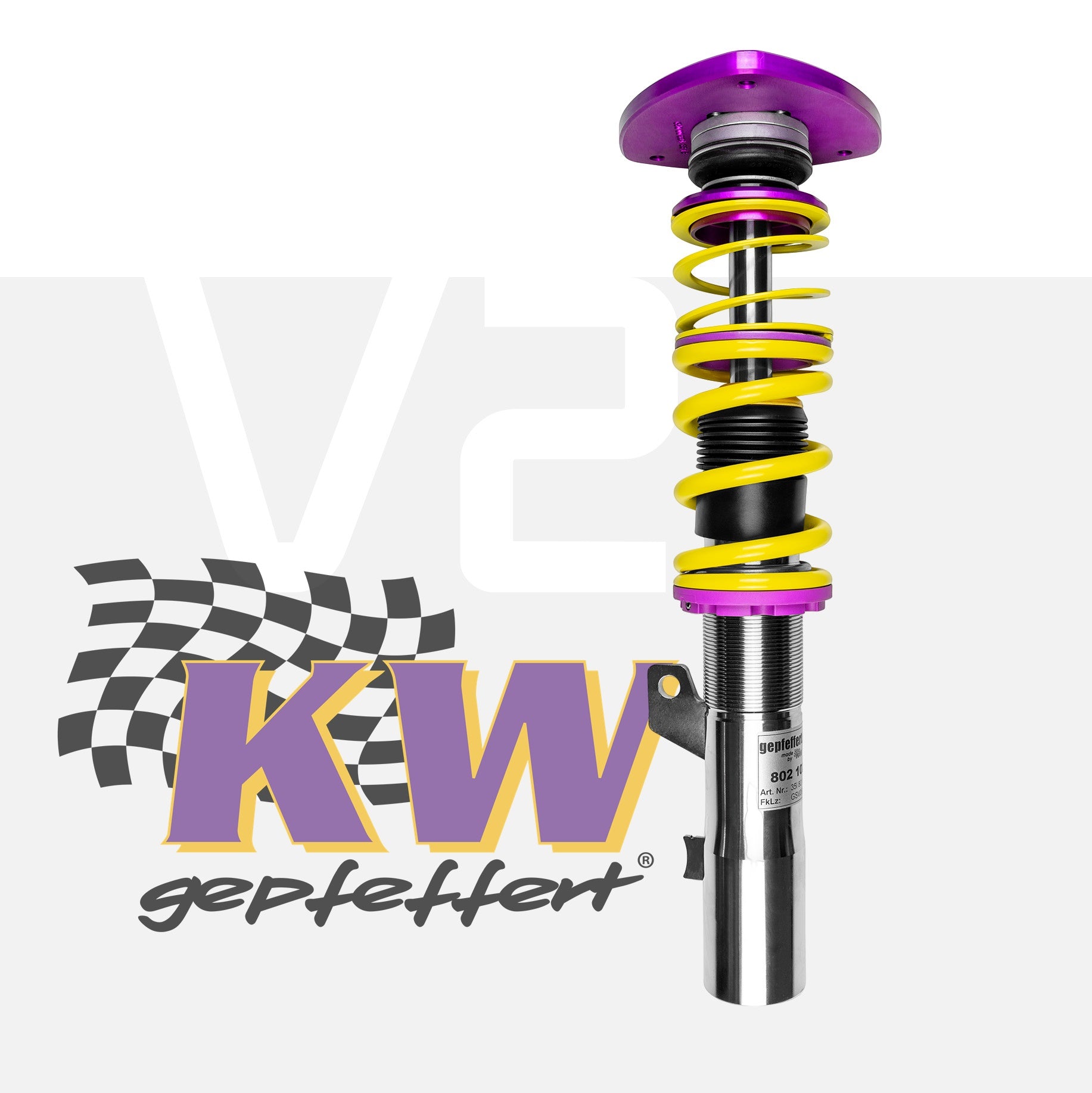 gepfeffert.com gepfeffert V2 Gewindefahrwerk Audi A3 (8V) / Audi Ttrs (8J)