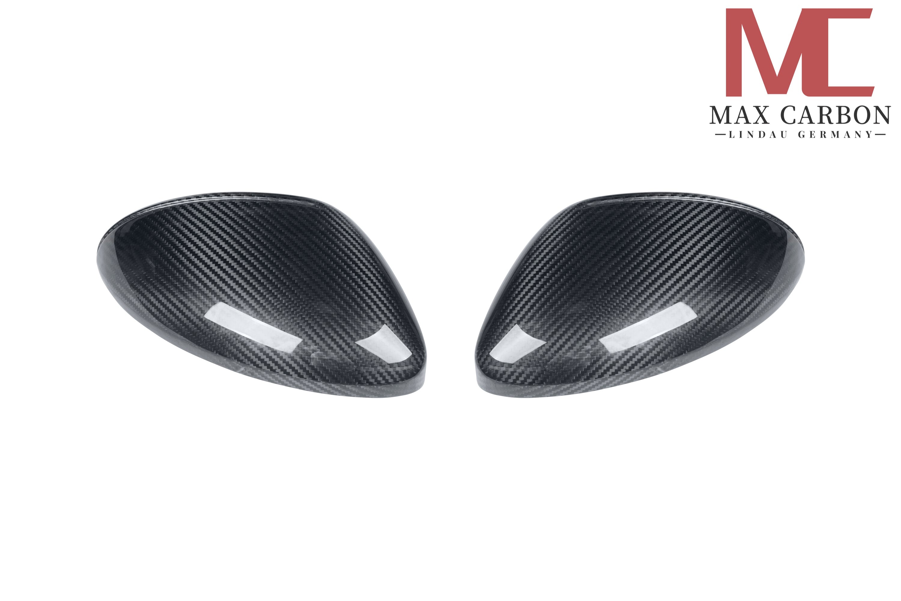 Max Carbon Dry Carbon Spiegelkappen für Porsche 718 Boxster & Cayman 982