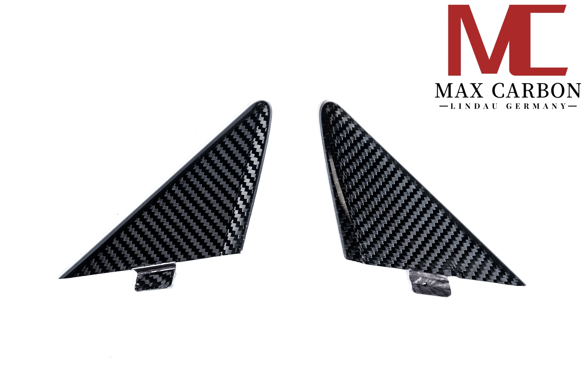 Max Carbon Dry Carbon A Säulen Abdeckung für Porsche 911 – 991.1 / 991.2 / Cayman Boxster 981 & 982