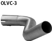 BASTUCK Verbindungsrohr hinten für Opel Vectra C (OLVC-3)