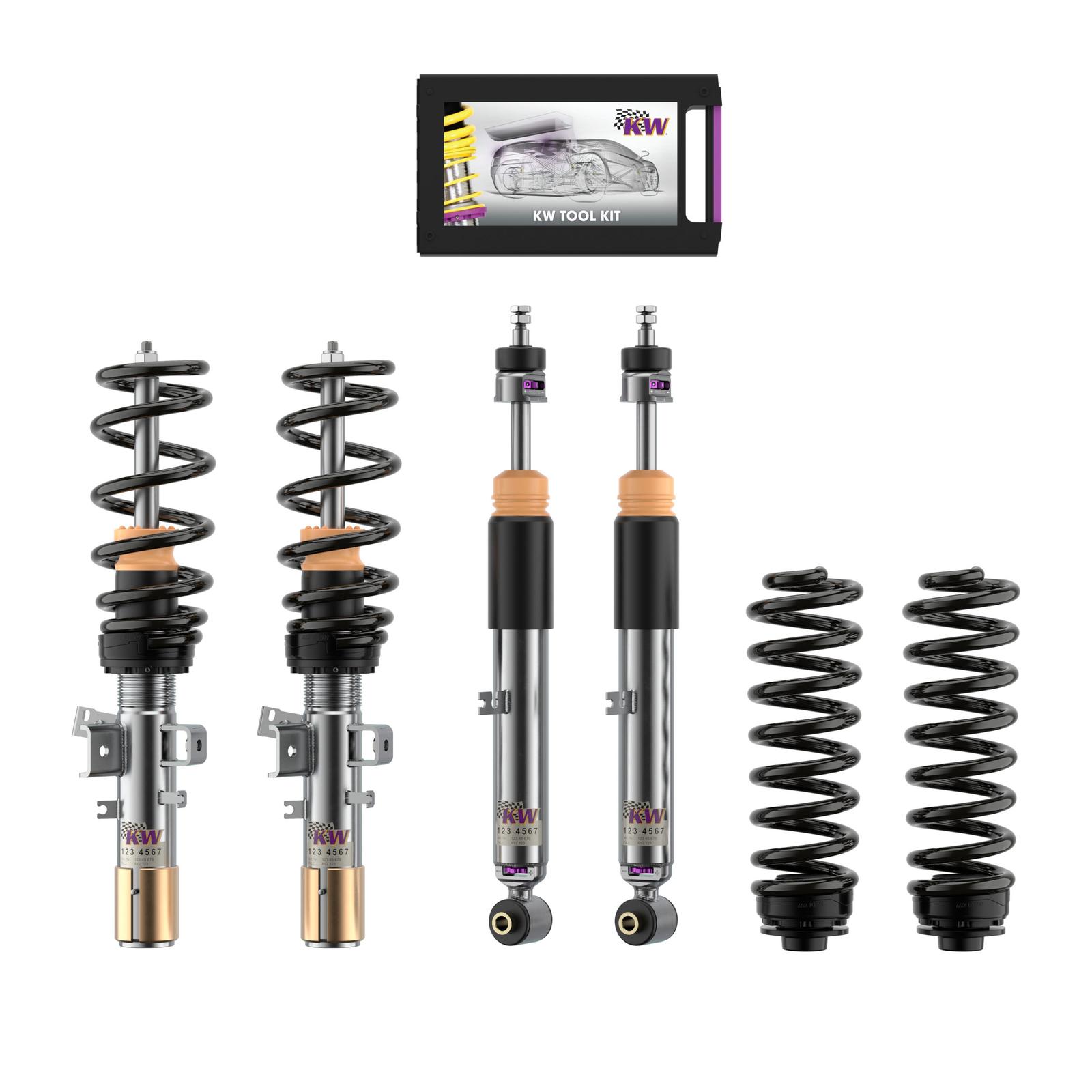 KW Fahrwerk V3 Leveling black EDC 3er Reihe G20 35208200CK-B