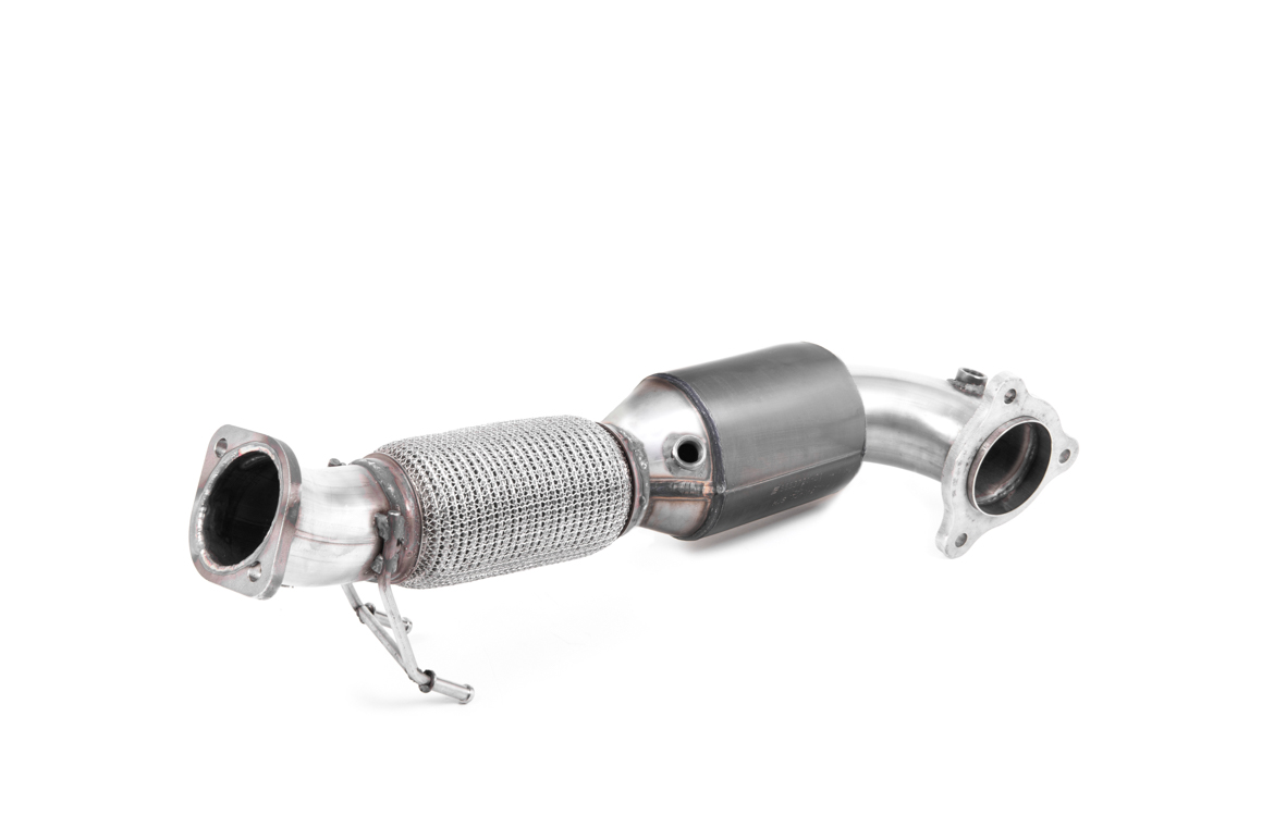 Milltek Downpipe mit Sportkatalysator für Ford Focus Mk4 ST280 – 200 Zellen, ohne Straßenzulassung