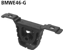 BASTUCK Aufhängungsgummi für BMW 3er E46 u. a. (BMWE46-G)