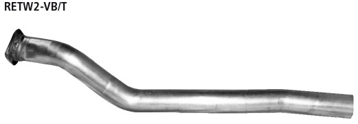 BASTUCK Verbindungsrohr Komplettanlage auf Serienanlage für Renault Wind 1.2l Turbo (RETW2-VB/T)