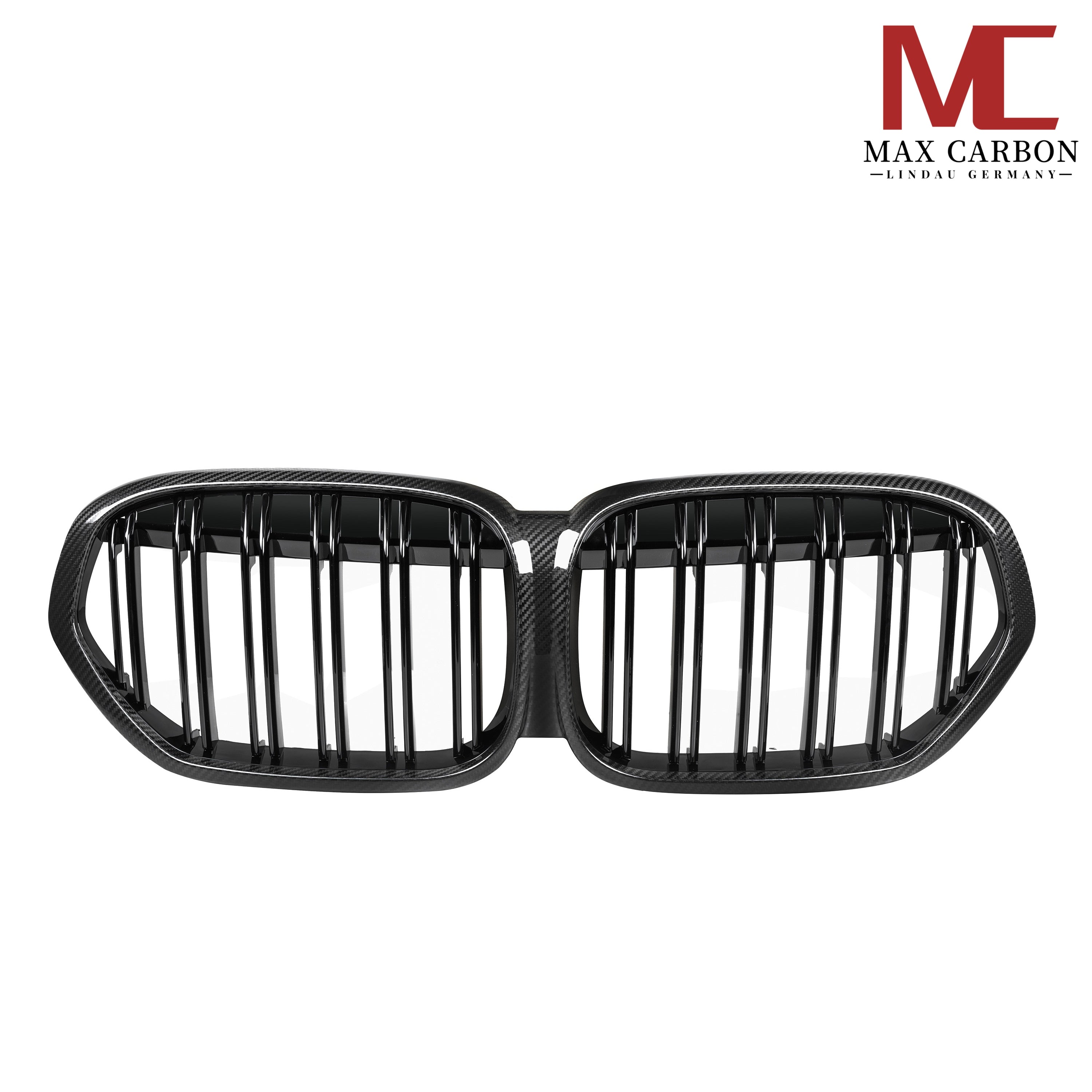 Max Carbon Dry Carbon Kühlergrill Nieren Gitter für BMW X1 F48