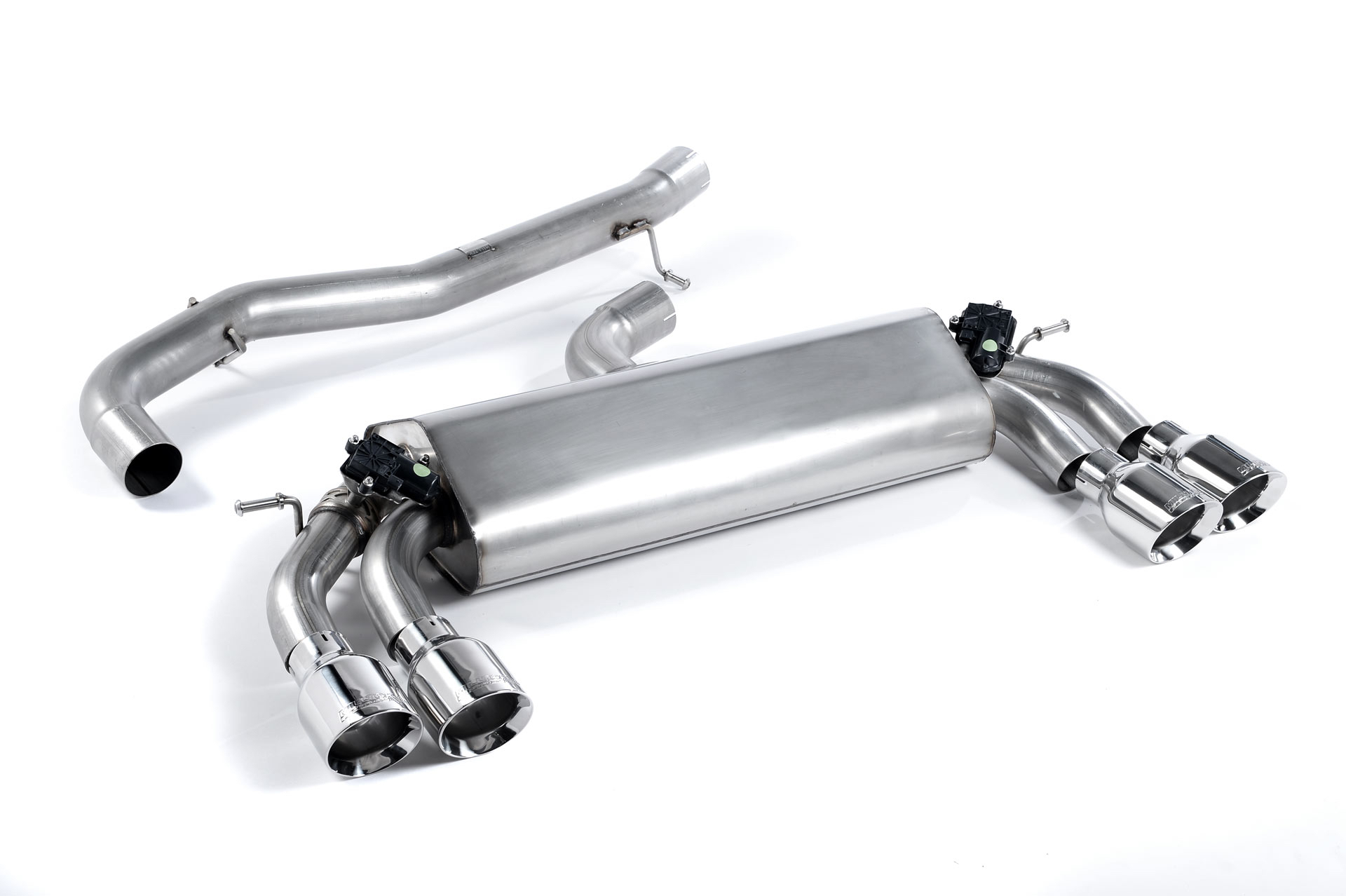 Milltek Abgasanlage für VW Golf Mk7.5R 2.0 TSI 300 PS (OPF) – Resonated, EG-Genehmigung