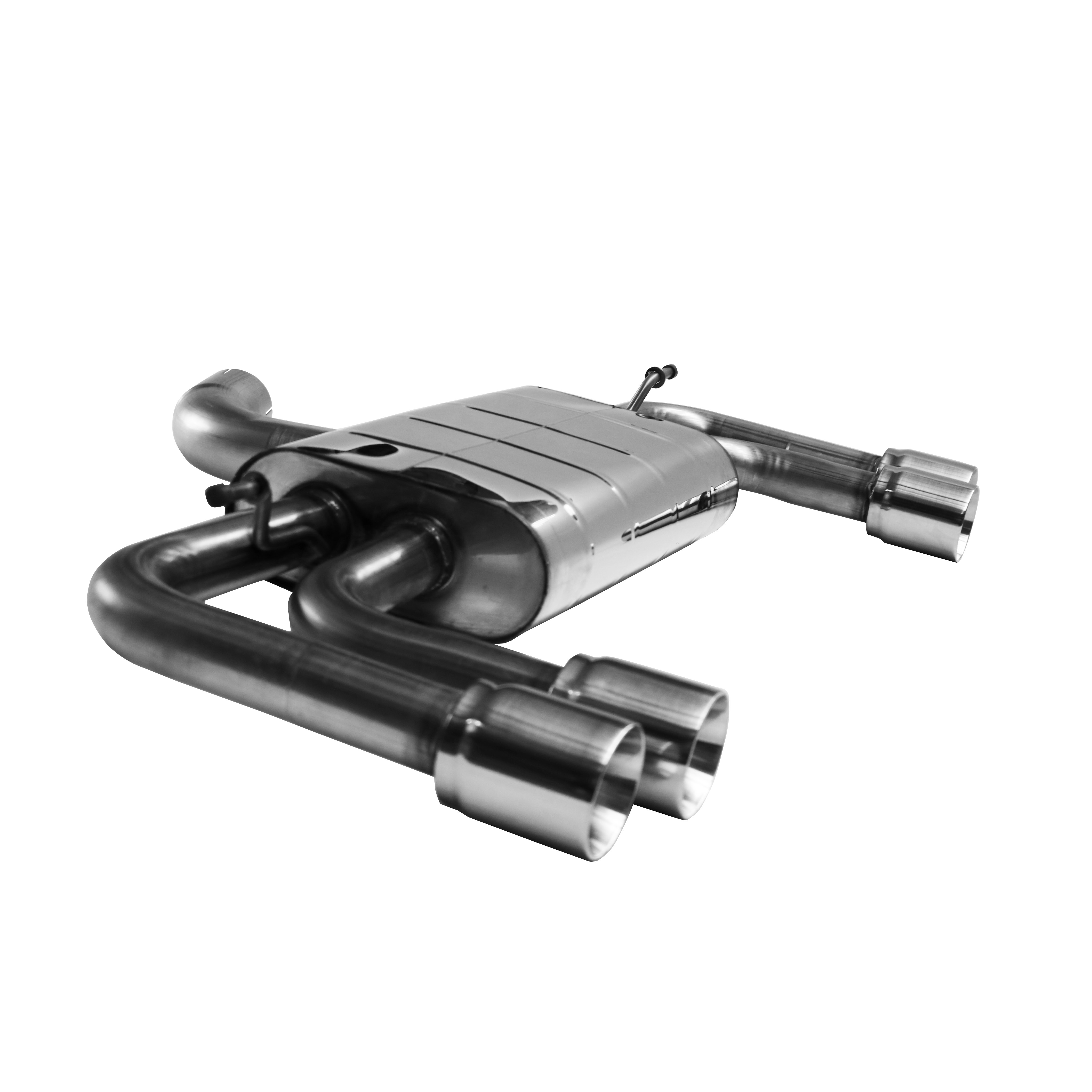 BASTUCK Endschalldämpfer mit Doppel-Endrohr LH + RH 2 x Ø 85 mm Audi S3 8V 3-türer + Sportback für Audi A3