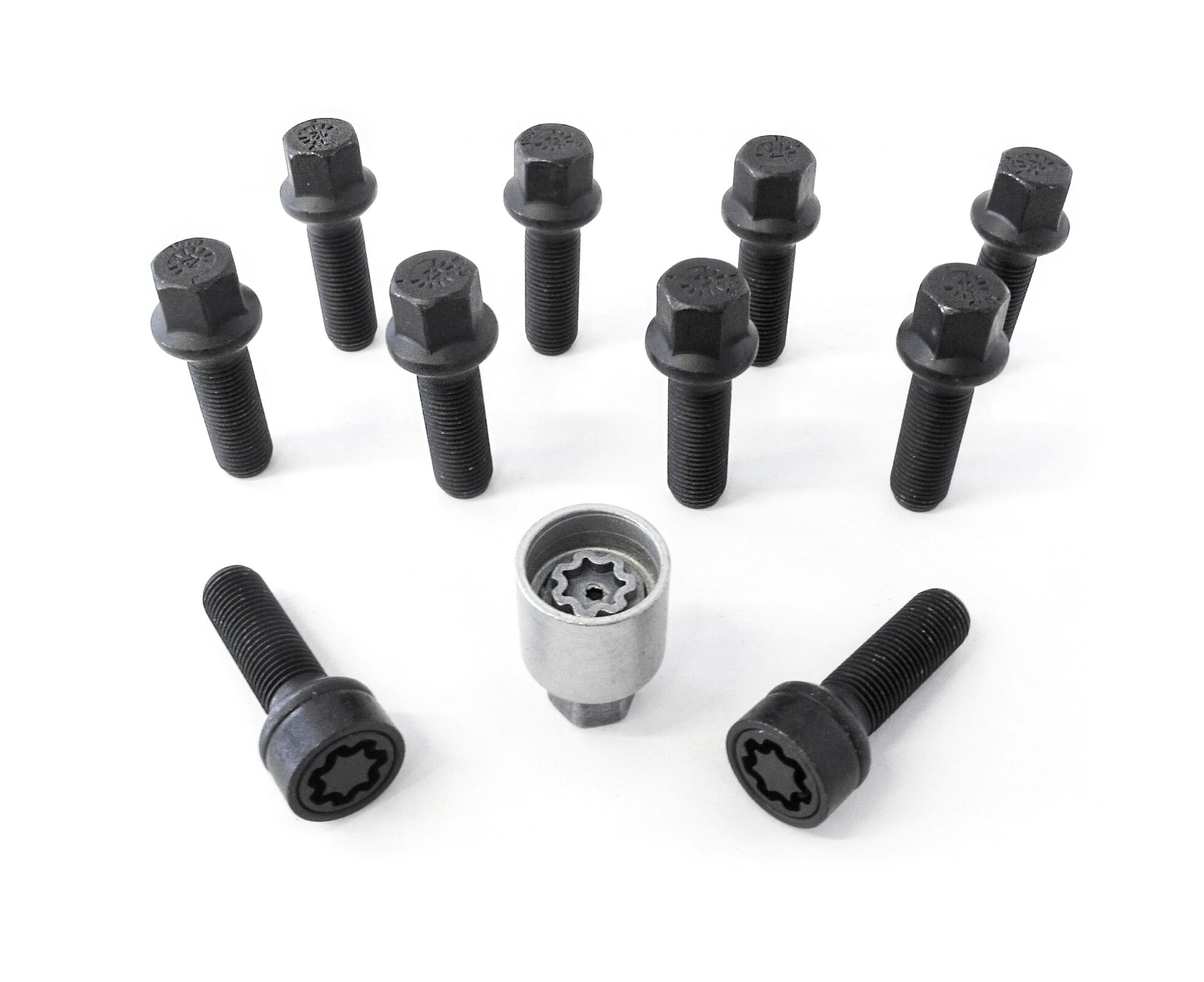 H&R Felgenschloss-Set M14 Kugelbund R14mm – B1452802SET – B1452802SET