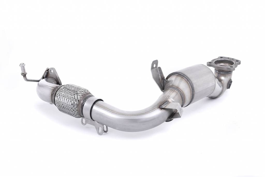 Milltek Downpipe mit Sportkatalysator für Ford Fiesta Mk7 EcoBoost – ohne Straßenzulassung