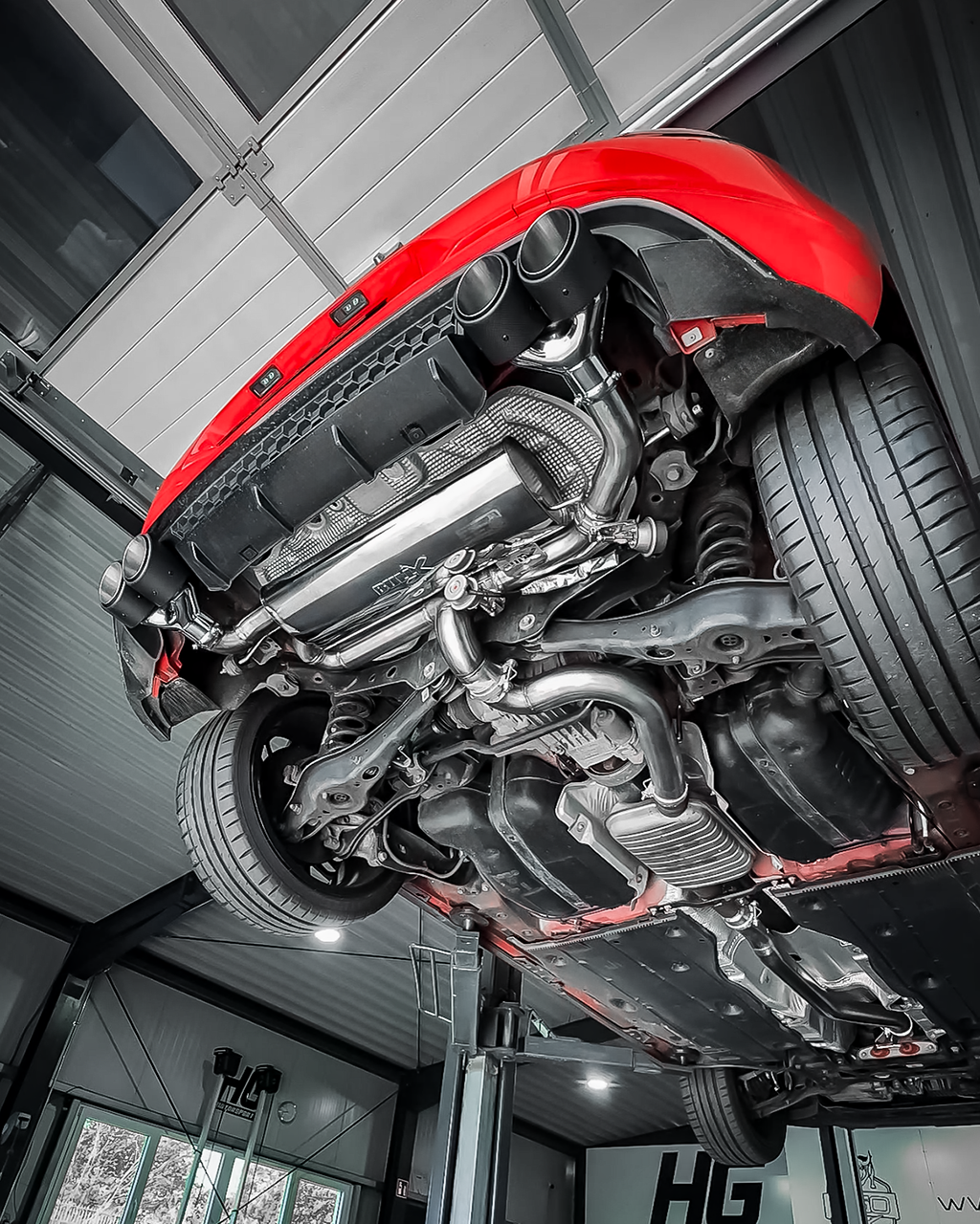 HG EGO-X Klappenabgasanlage VW Golf 7 R Facelift