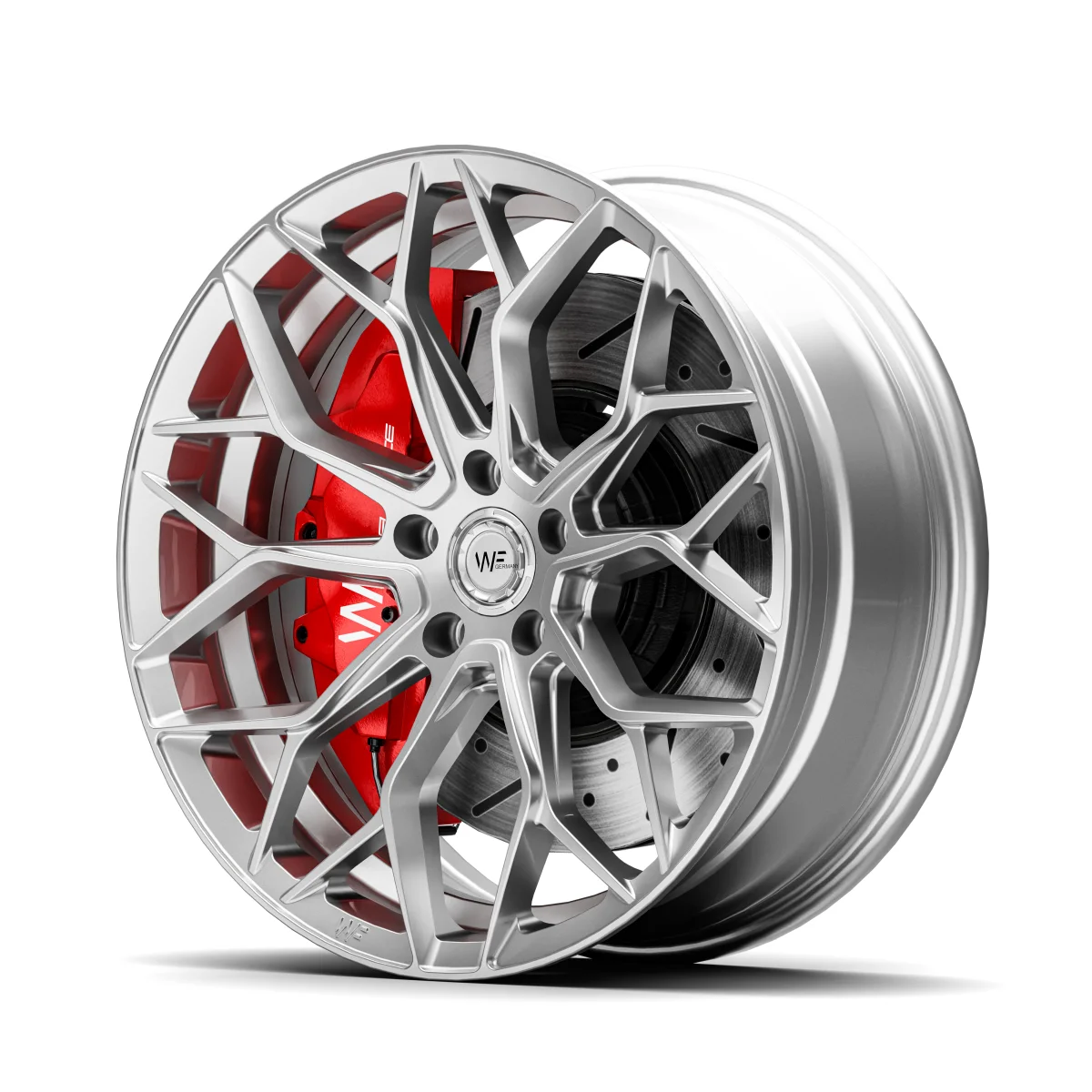 WF SL.1-FF | 19x8.5 ET41 5/112 | Sparkling Silver Matt