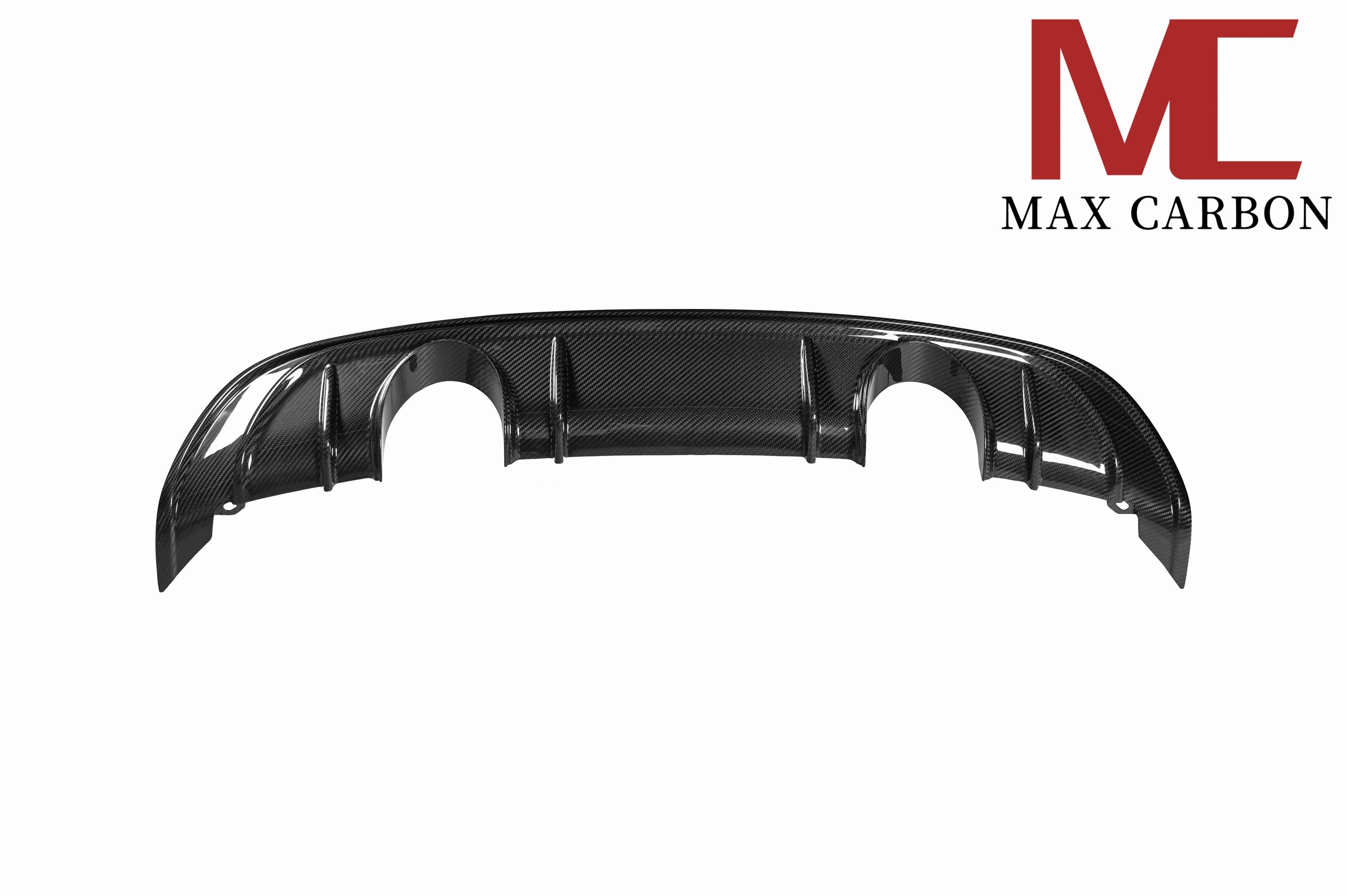Max Carbon Dry Carbon Heckdiffusor "GT-Style" inkl. Auspuffblenden für Porsche Cayman & Boxster – 982