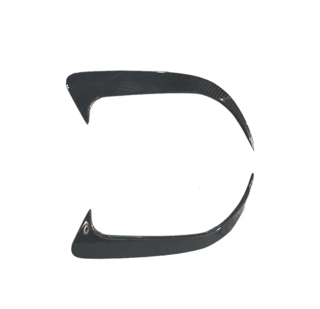 Carbonheld Carbon Fiber Car Rear Bumper Canards passend für Mercedes-Benz CLA Class W117 C117 CLA250 260 CLA45