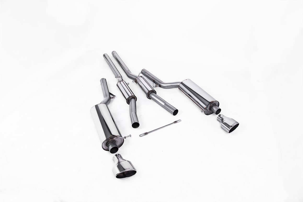 Milltek Abgasanlage für Audi RS6 C5 V8 Biturbo Limousine & Limousine ab 2002–2004