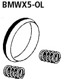 BASTUCK Conusring incl 2x Federn für BMW X5 E53 (BMWX5-OL)