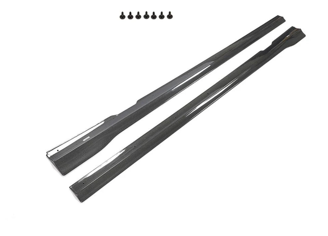 Carbonheld Carbon Fiber Car Side Skirts passend für Mercedes-Benz E Class W213 E43 E53 E63 AMG Sedan