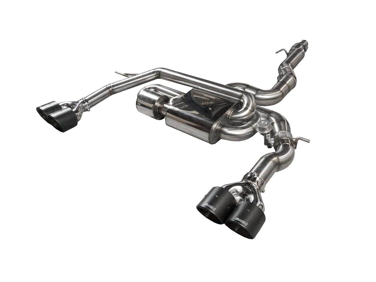 HG Motorsport EGO-X Abgasanlage 3,5" Audi RS3 8V quattro 367PS (mit ECE*)