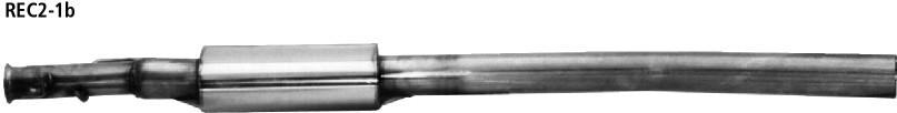 BASTUCK Vorschalldämpfer 1.4l 16V / 1.6l 16V für Renault Clio 2 (REC2-1B)