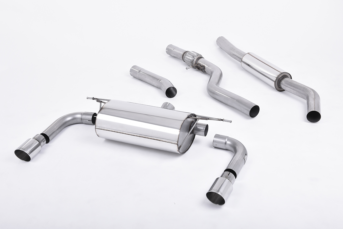 Milltek Abgasanlage für BMW 328i F30 M Sport Automatik (N20, kein xDrive) – EG-Genehmigung