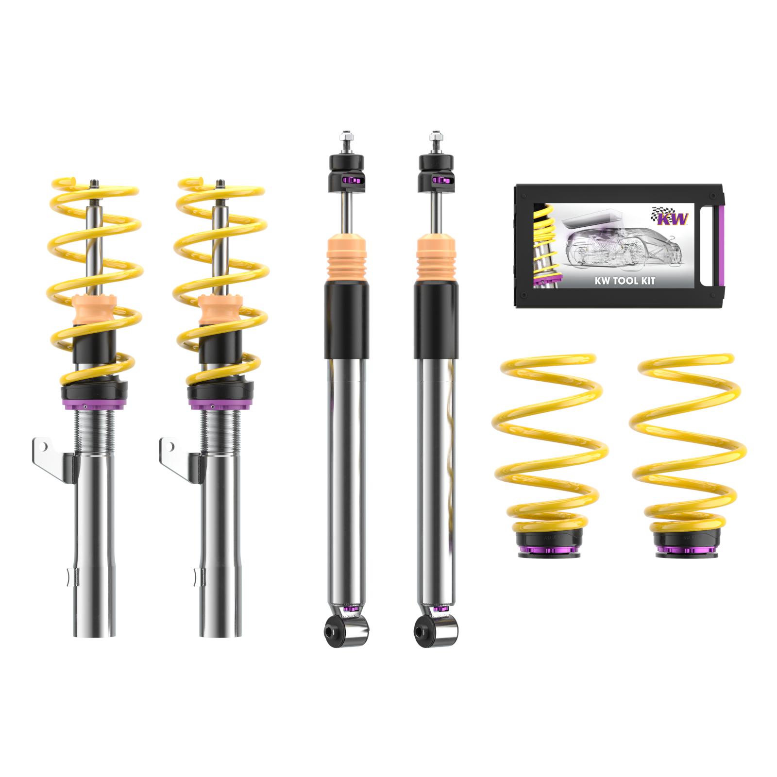 KW V3 Leveling Fahrwerk Golf 7 / Golf 8 mit DCC-Stilllegung
