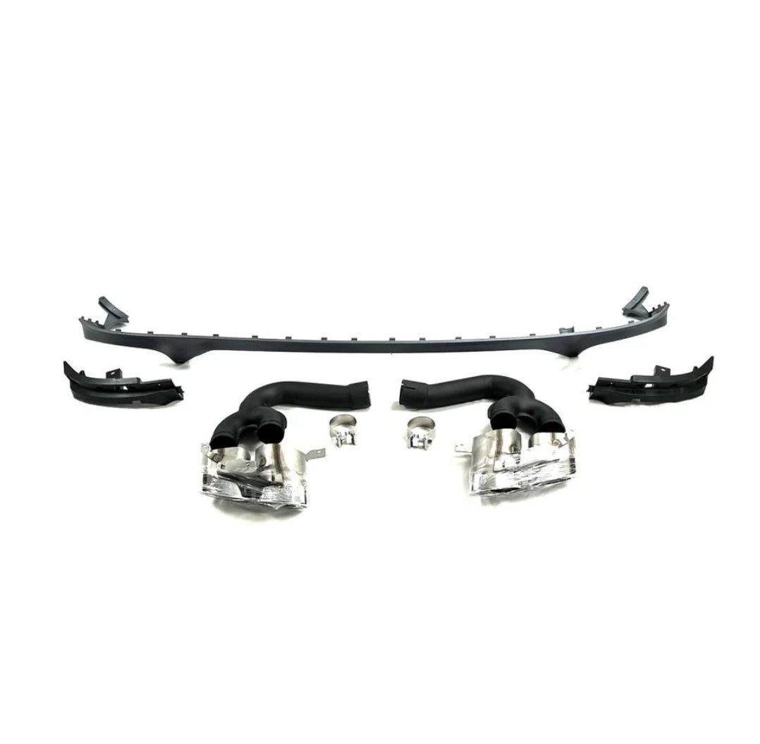 Carbonheld Carbon Fiber Car Grille Frame Cover passend für Audi RS Q8