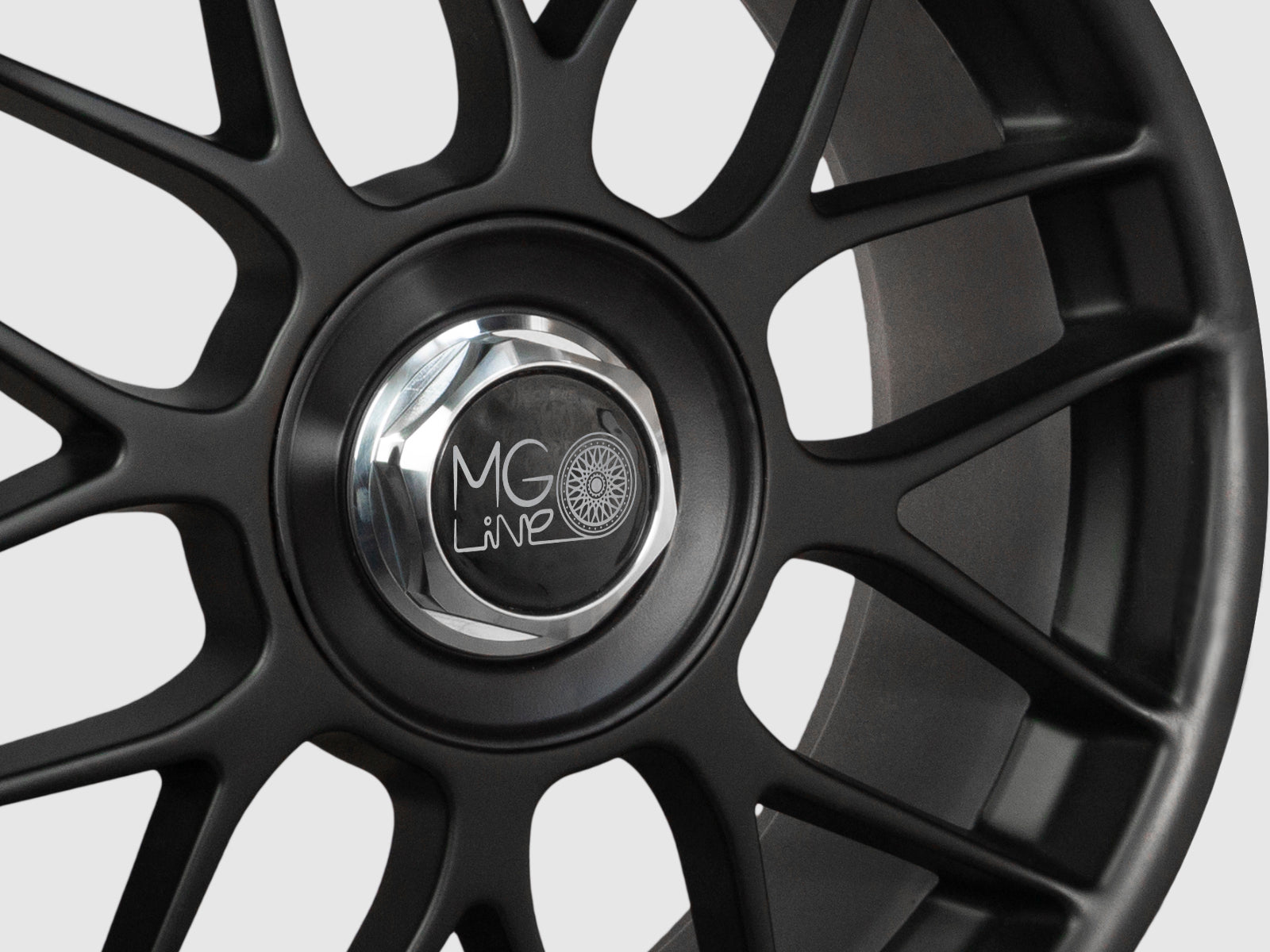 MG-line Sechskantmuttern hochglanzpoliert für BBS RC 300 Serie