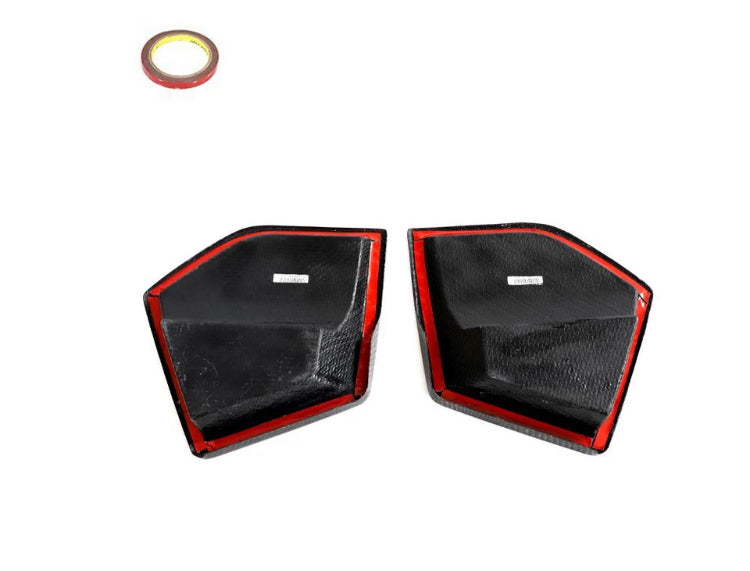 Carbonheld Carbon Fiber Car Front Bumper Vents Cover Splitters passend für BMW 3 Series G20 G28 M-Tech LCI