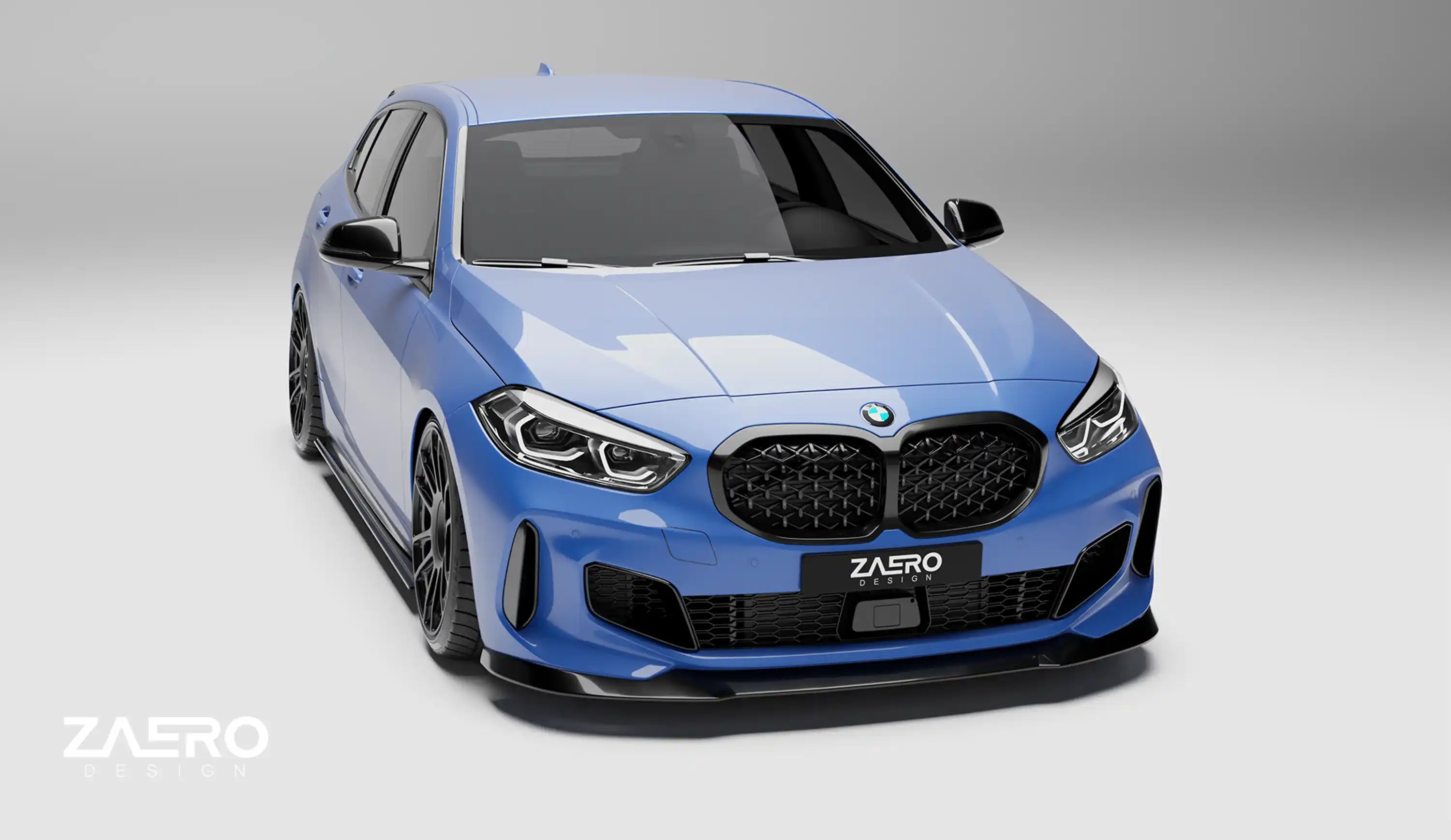 Zaero Design EVO-1 Seitenschweller für BMW 1er F40 - 120 | 128ti | M135 – 0458