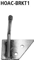BASTUCK Halter für Endschalldämpfer LH für Honda Accord ab Bj. 2002