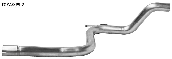 BASTUCK Verbindungsrohr für Toyota Yaris II (TOYA/XP9-2)