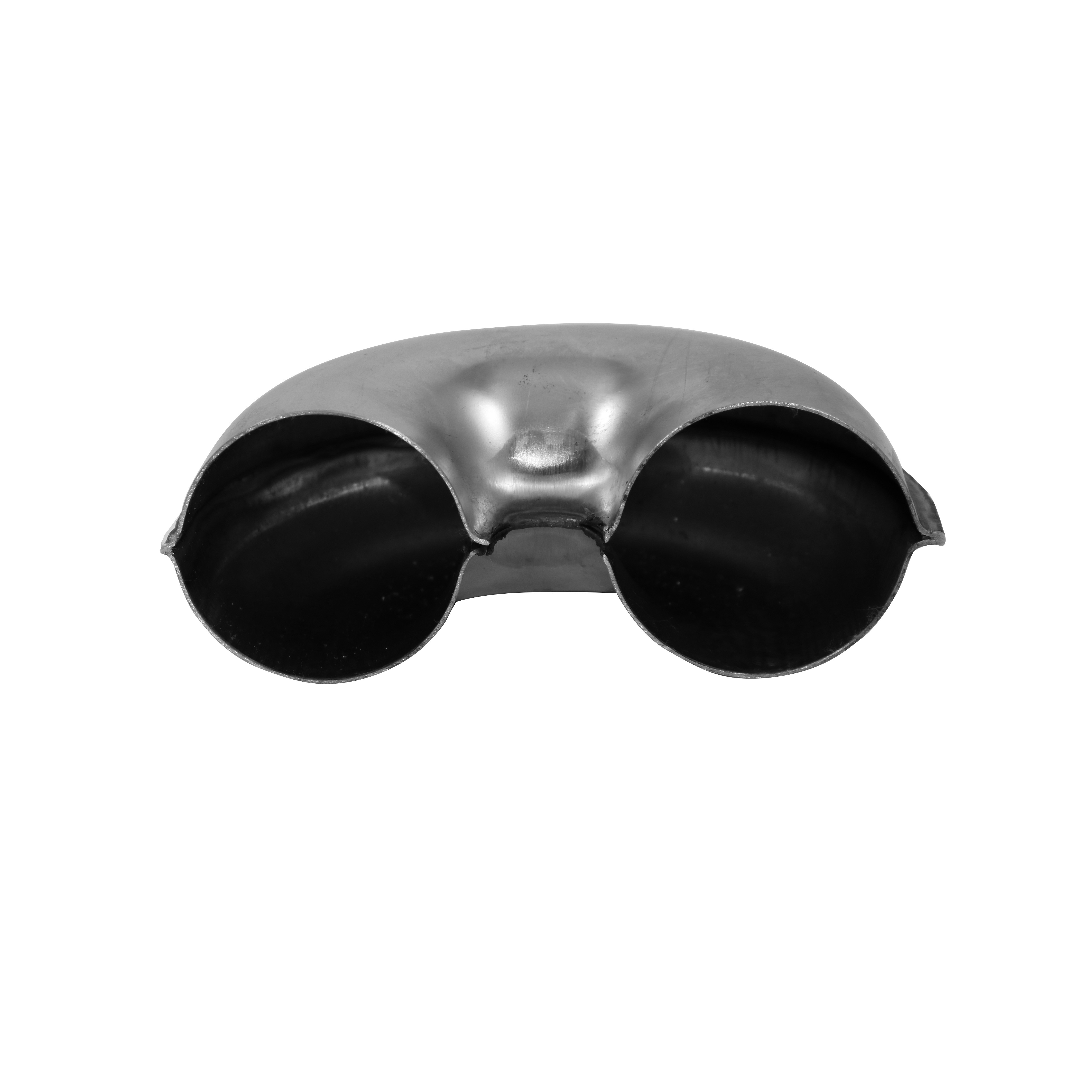 BASTUCK Rohrbogen 63mm/ -0, 7XD Abstand Mitte Bogen - Mitte Bogen 98 – universell (A63/180B-0,7XD)