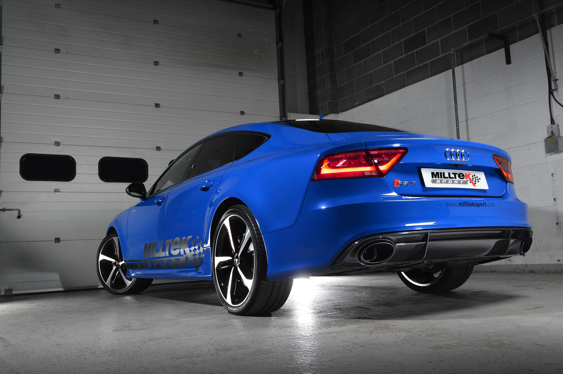 Milltek Abgasanlage für Audi RS7 C7 4.0 TFSI Biturbo quattro – Resonated, EG-Genehmigung