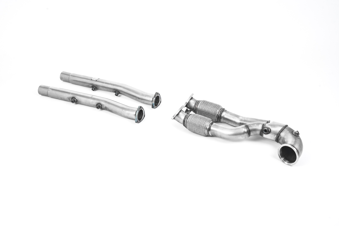 Milltek Downpipe ohne Katalysator für Audi RS3 Limousine 400 PS – OPF-Bypass, V2, ohne Straßenzulassung