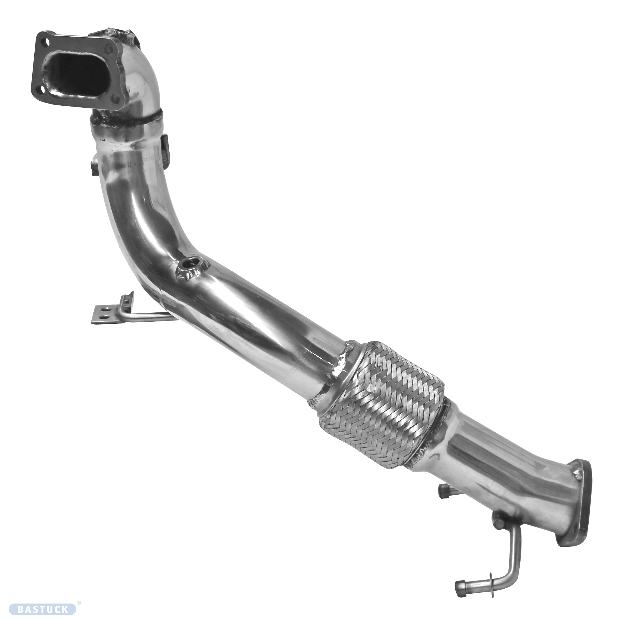 BASTUCK Motorsport Downpipe = Katersatzrohr 1. Kat für Hyundai i20 GB inkl. Sport und Ersatzrohr für Hyundai