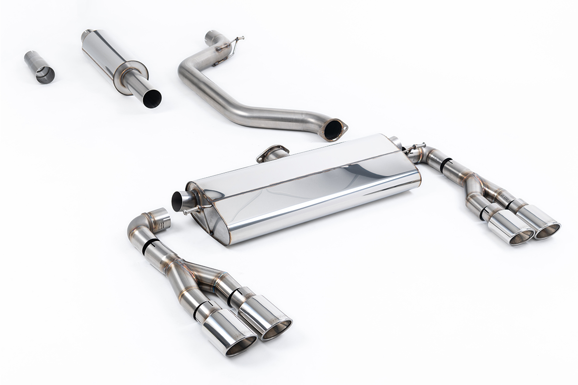 Milltek Abgasanlage vierflutig für Seat Leon Cupra Mk4 Hatch 300PS (OPF)- – EG-Genehmigung