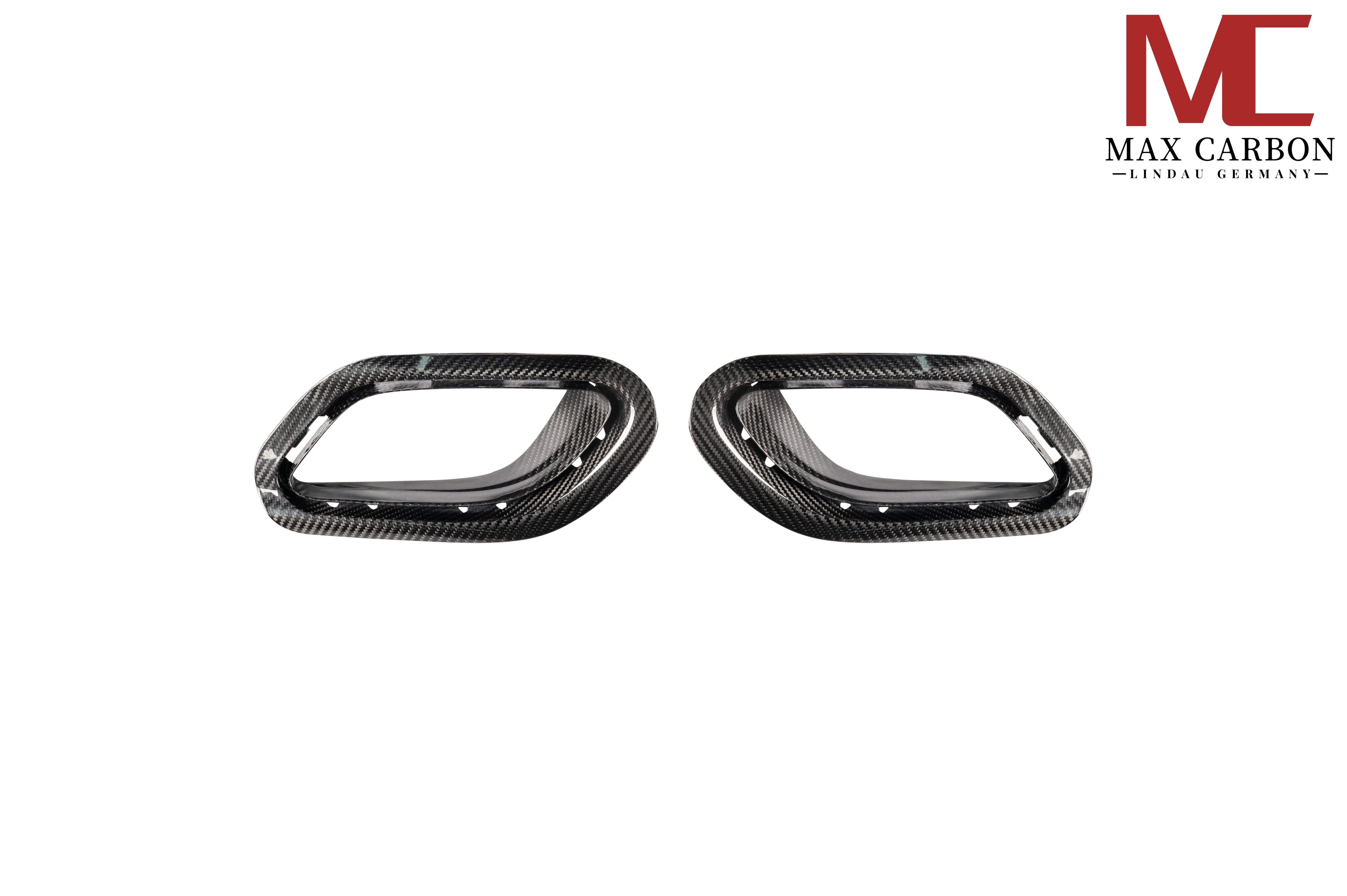 Max Carbon Dry Carbon Hecklufteinlass für Porsche 911 991.2