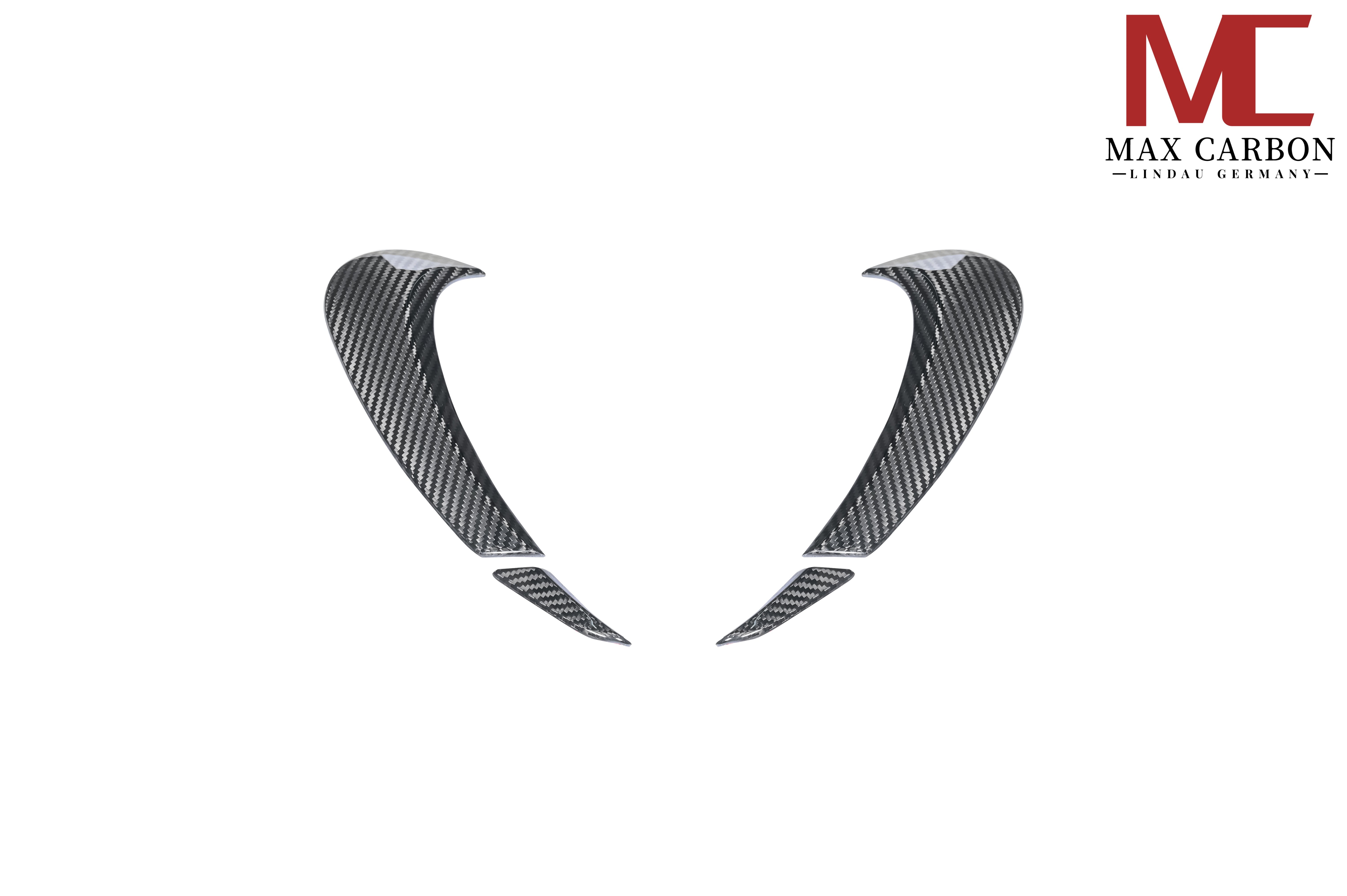 Max Carbon Dry Carbon Frontscheinwerfer Ansatz für Porsche Cayenne SUV & Coupé – 9YA u. a.