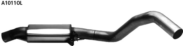 BASTUCK Vorschalldämpfer für Opel Calibra / Vectra A (A1011OL)