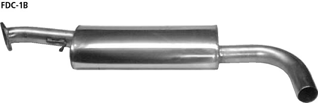 BASTUCK Vorschalldämpfer 4 Zylinder für Ford Cougar 4 Zyl. (FDC-1B)