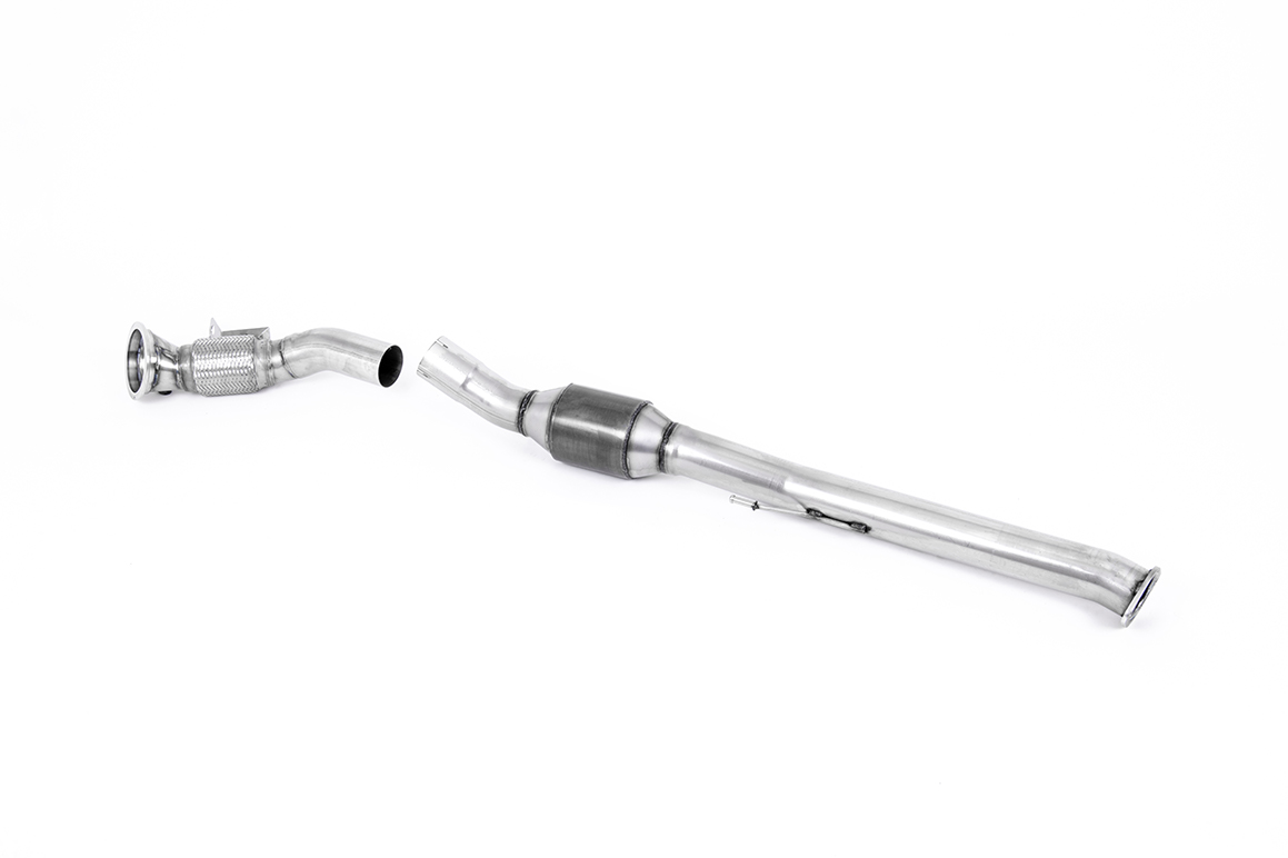 Milltek Downpipe mit Sportkatalysator für Toyota Yaris GR – ohne Straßenzulassung