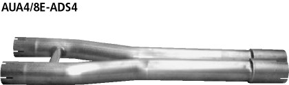 BASTUCK Verbindungsrohr Kat/ Vorschalldämpfer für Audi A4/S4 B6/B7 (AUA4/8E-ADS4)