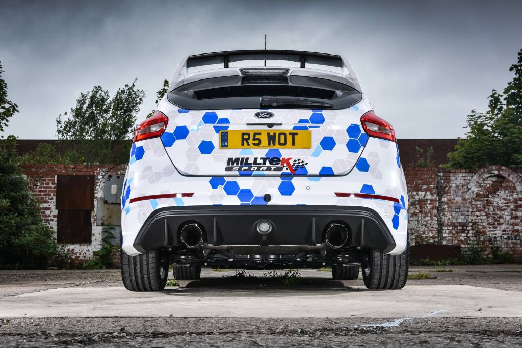 Milltek Abgasanlage für Ford Focus RS350 – Resonated, EG-Genehmigung