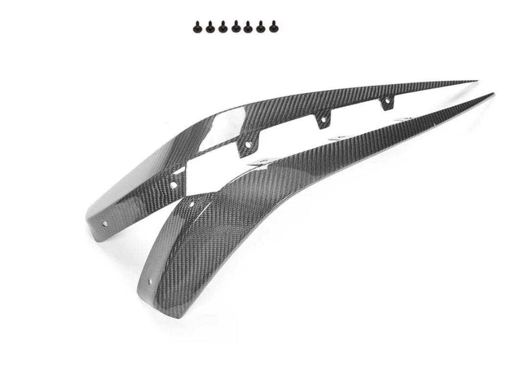 Carbonheld Carbon Fiber Car Front Canards Splitters passend für Mercedes-Benz C257 CLS400 CLS550