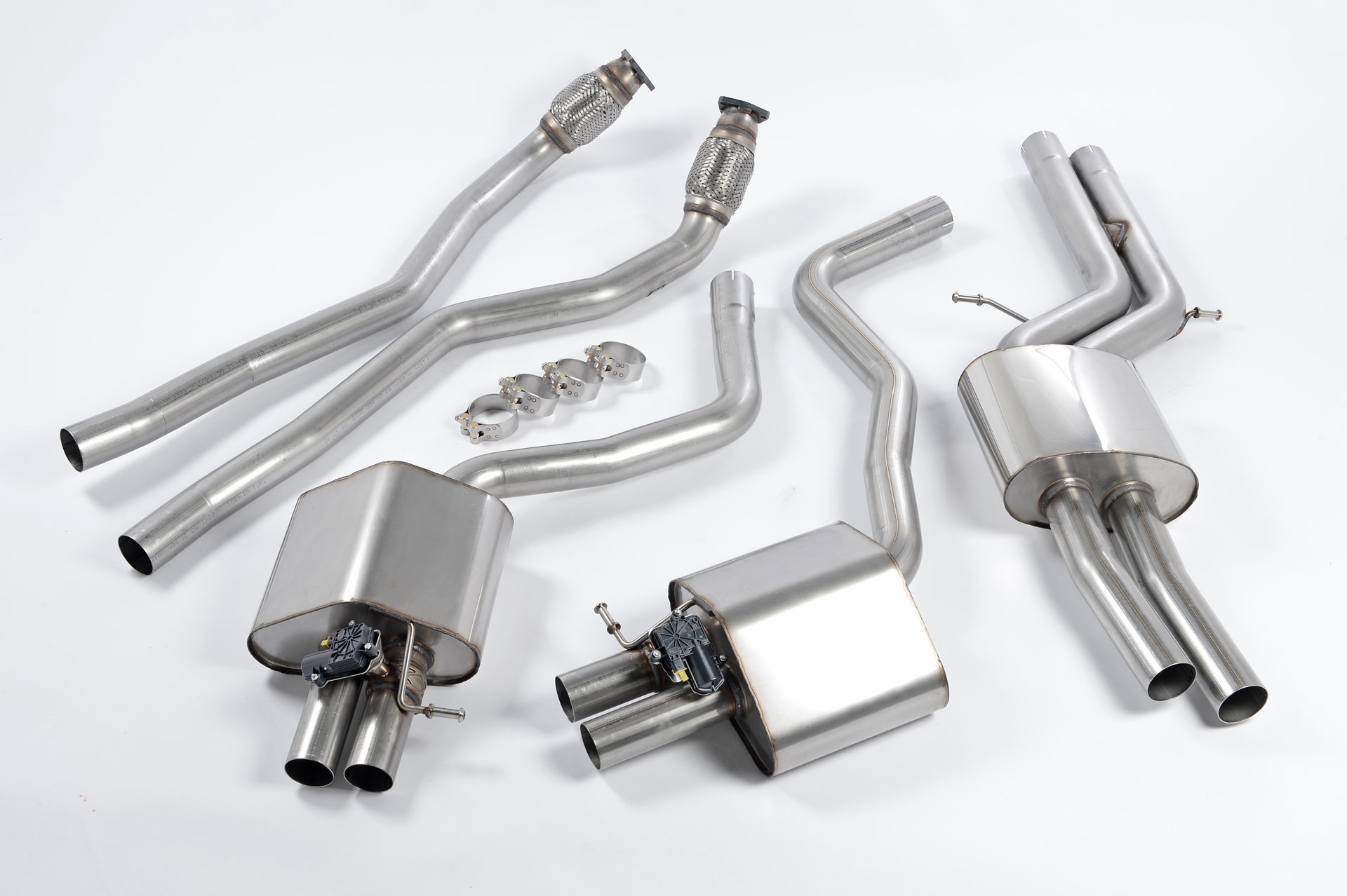 Milltek Abgasanlage für Audi RS6 C7 4.0 TFSI Biturbo quattro – Resonated, EG-Genehmigung