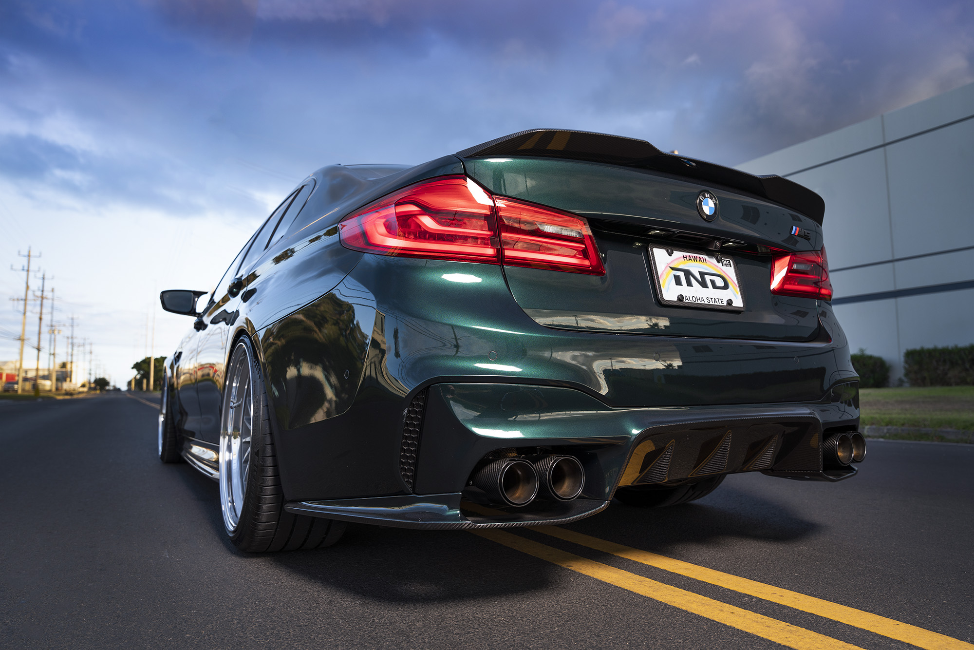 BMW M5 F90 Eisenmann Klappenauspuff