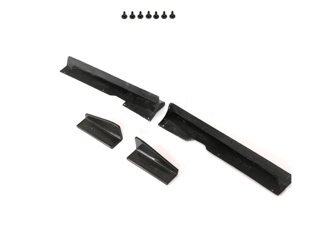 Carbonheld Carbon Fiber Car Side Skirts passend für Audi TTS TTRS TT Sline MK3