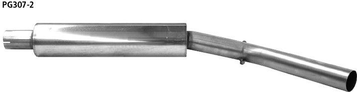BASTUCK Vorschalldämpfer für Peugeot 307 (PG307-2)