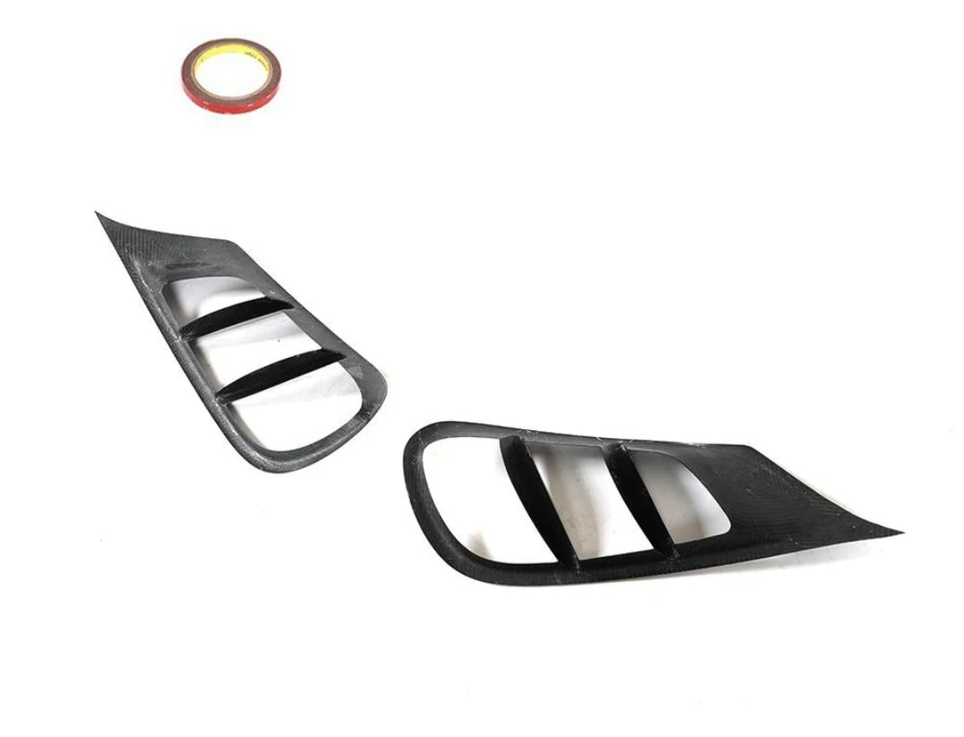 Carbonheld Carbon Fiber Car Rear Air Vent Cover Trims passend für Audi R8