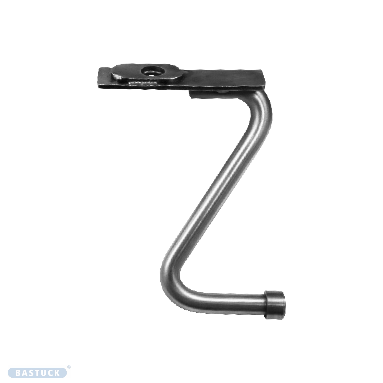 BASTUCK Zusatzhalter Endschalldämpfer für 2.0l Modelle rechts für Mercedes C-Klasse (W205) (MB/W205-BRKT/RH)