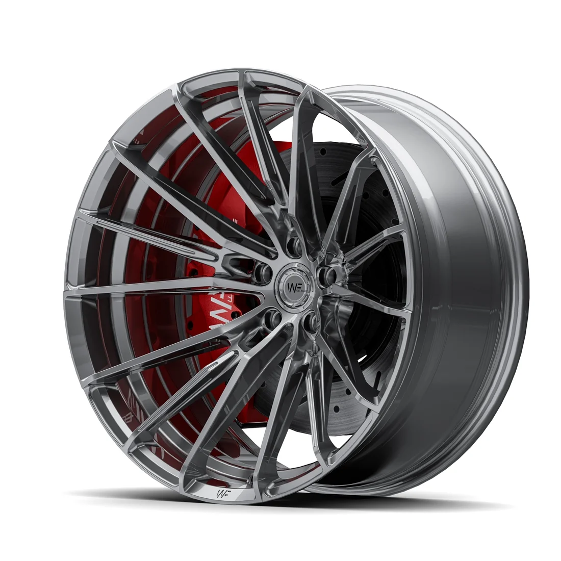 WF CF.4-FF | 20x11 ET12 5/112 | Gloss Steel – 0235